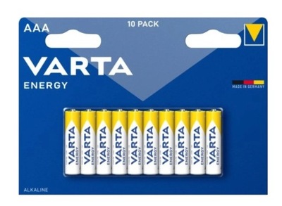 Bateria Alkaliczna VARTA ENERGY LR3 AAA 10 szt.