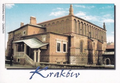 KRAKÓW - KAZIMIERZ - STARA SYNAGOGA - JUDAIKA