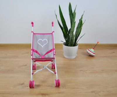 MILLY MALLY Wózek dla lalek Julia Prestige Pink