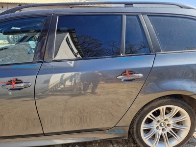 Дверь левая задние bmw e61 platingrau фото №1