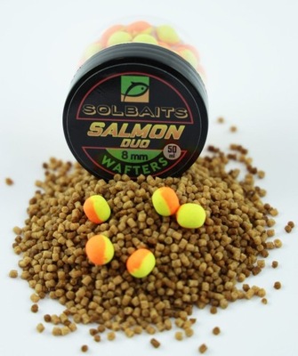 Solbaits Wafters Salmon Duo 8mm Yellow-Orange