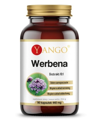 Werbena ekstrakt 90 kaps YANGO Verbena officinalis