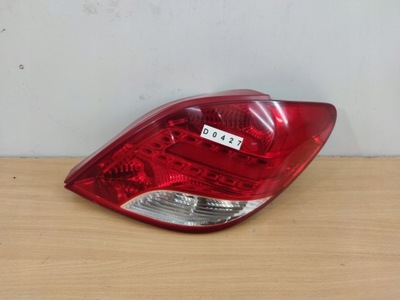 Peugeot 207 hb хэтчбек lift правая лампа задняя led фото №1