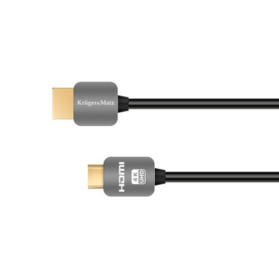 Kabel HDMI - mini HDMI wtyk-wtyk (A-C) 1.8m Kruge