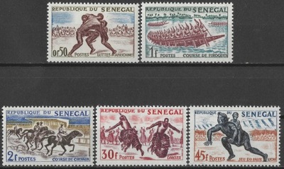 Senegal - sport** (1961) SW 251-255