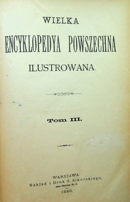 Wielka encyklopedya powszechna ilustrowana tom