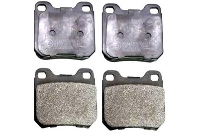 Denckermann гальмівні колодки гальмівні задня opel frontera a 9 фото №1