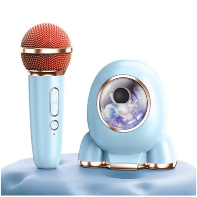 ZESTAW KARAOKE GŁOŚNIK BLUETOOTH BEZPRZEWODOWY MIKROFON PREZENT DLA DZIECI