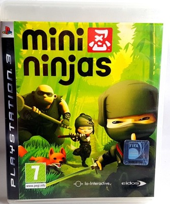 * MINI NINJAS PS3 * JAK NOWA ! ZRĘCZNOŚCIOWA GRA AKCJI - NINJA DLA DZIECI !