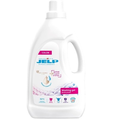 JELP HYPOALLERGENIC COLOR Hipoalergiczny żel do prania kolorów 2l 25prań