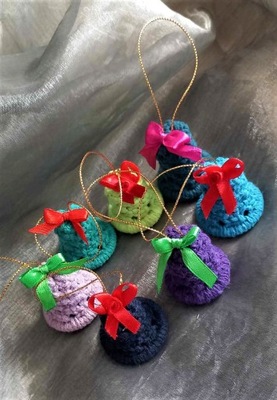 Ozdoby świąteczne handmade- makrama