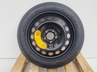 VOLVO S80 I V70 II S60 I RUEDA RUEDA DE RECAMBIO RUEDA DE RECAMBIO 125/80 R17 9209872  