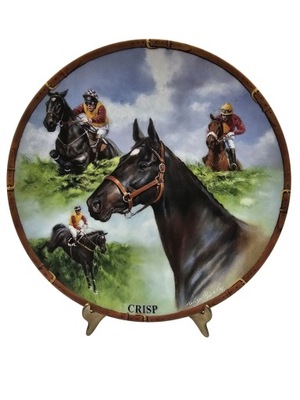 Talerz Dekoracyjny Koń Konie Royal Worcester Crisp
