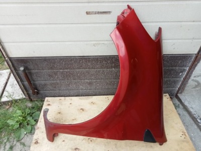 Крыло  левое  перед передний 195 renault clio 3 teb76 красный фото №1