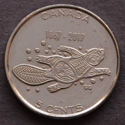 Kanada - 5 centów 2017 !WYPRZEDAŻ!