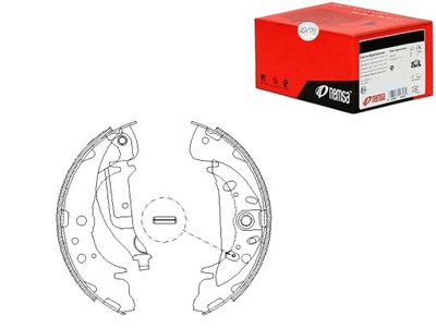 REMSA КОЛОДКИ ТОРМОЗНЫЕ REMSA BSM408901 408901 Z