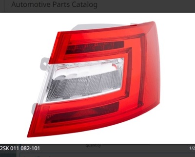 FARO PARTE TRASERA SKODA  