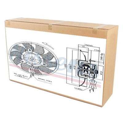 Вентилятор радіатора do suzuki swift ii 1.0 фото №1