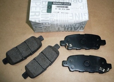 Тормозные колодки ham.r koleos 2.0dci/2.5 08 задняя фото №1