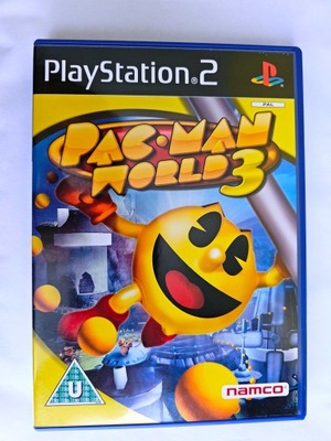 Pac Man World 3 Sony PlayStation 2 PS2 pac-man 3