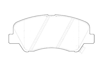 VALEO ZAPATAS DE FRENADO KIA RIO 3 11- PARTE DELANTERA  