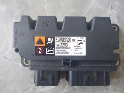 Датчик подушка безопасности opel meriva b 13512293 фото №1