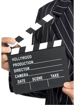 Akcesoria Hollywood klaps filmowy reżyser teatr