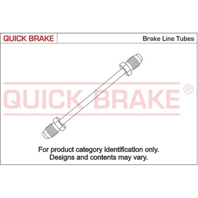 ПАТРУБОК ТОРМОЗНОЙ QUICK BRAKE CU-3700A-A