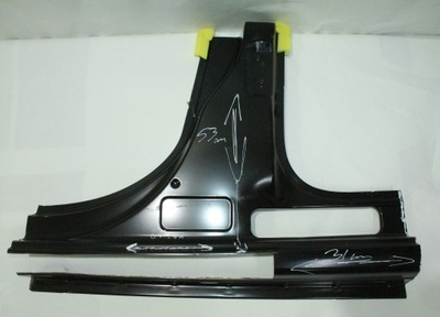 Berlingo iii partner 08 левый порог блок двигателя обшивка фото №1