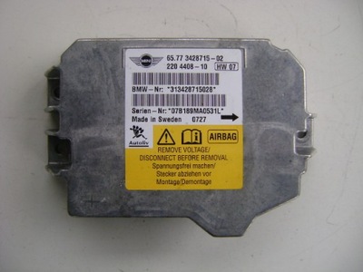 Датчик подушка безпеки 2204408 mini cooper r56 фото №1
