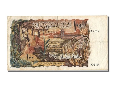 Banknot, Algieria, 100 Dinars, 1970, 1970-11-01, E