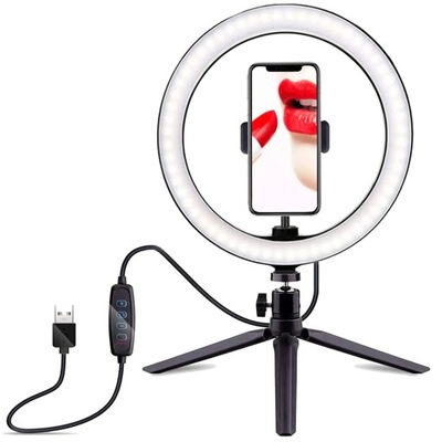LAMPA LED RING FLASH PIERŚCIEŃ TIKTOK INSTA