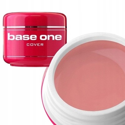 Żel UV Maskujący Base One Cover do paznokci 50g