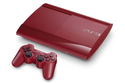 Konsola Sony Playstation 3 Super Slim 500 GB Red Czerwona