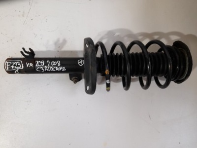 Citroen c3 aircross амортизатор правый перед амортизационная стойка 9804832480 фото №1