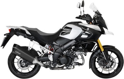 SILENCIADOR LEOVINCE LV12 BLACK SUZUKI DL 1000 ABS V-STORM 2014-2020  