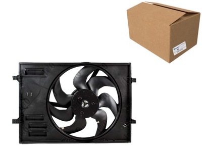 Вентилятор охлаждение двигателя vag abakus фото №1