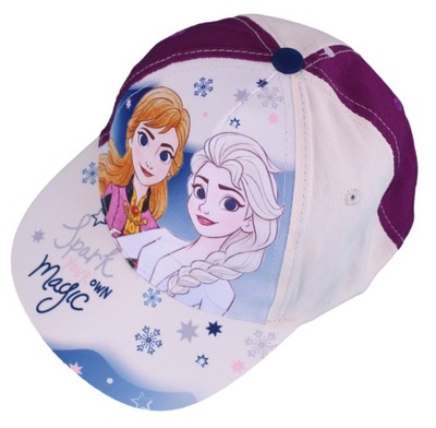 CZAPKA Z DASZKIEM KRAINA LODU ELSA 54 cm