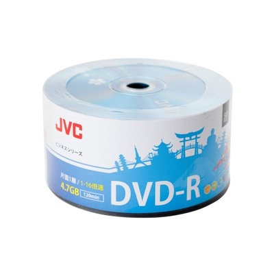 Płyty DVD JVC DVD-R 4,7GB 16x 50 szt. 70771BJCK0016