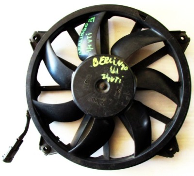 Citroen berlingo iii 1.4 двигатель вентилятора радиатора фото №1