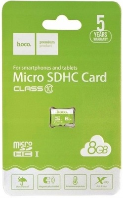 Karta pamięci TF micro SD (SDHC) Hoco 8GB 75 MB/S