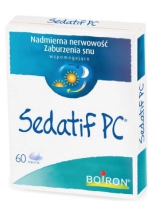 Boiron Sedatif PC stres zdrowy sen 60 tabletek