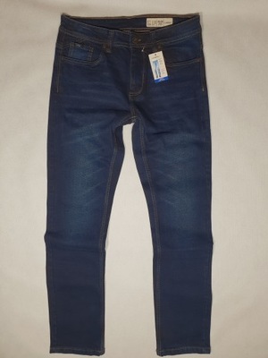 LIVERGY slim fit jeans dark blue W30 82cm