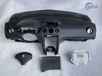 Peugeot 308 комплект приборная панель консоль подушка безопасности фото №1