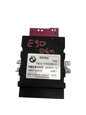 Модуль блок управления насоса топлива bmw e90 7180426 фото №1