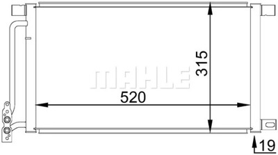 KONDENSATORIUS AC235001S/MAH 