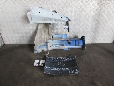 Лонжерон підкрилок правий перед opel corsa d 06-11r фото №1