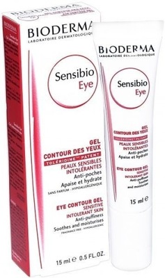 BIODERMA Sensibio Eye Kremowy żel pod oczy, 15ml