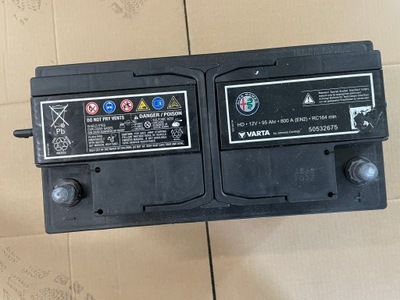 Alfa romeo stelvio giulia акумулятор оригінал 50532675 фото №1