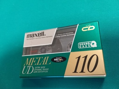 MAXELL UD METAL 110 Kaseta magnetofonowa